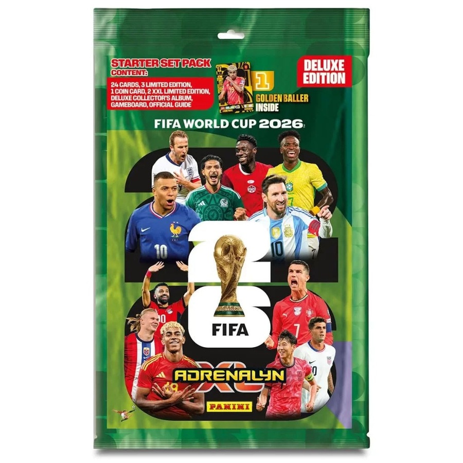Panini Adrenalyn XL FIFA World Cup 2026 Trading Cards Starter Pack