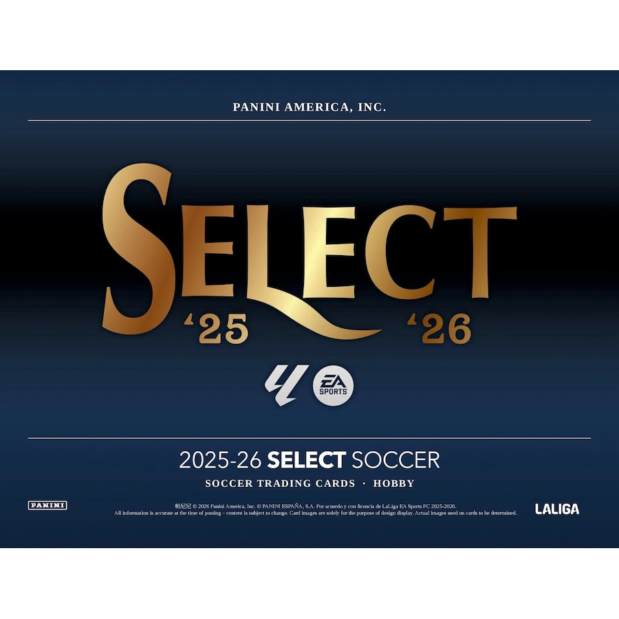 Panini Select 2025/2026 La Liga Soccer Hobby Box