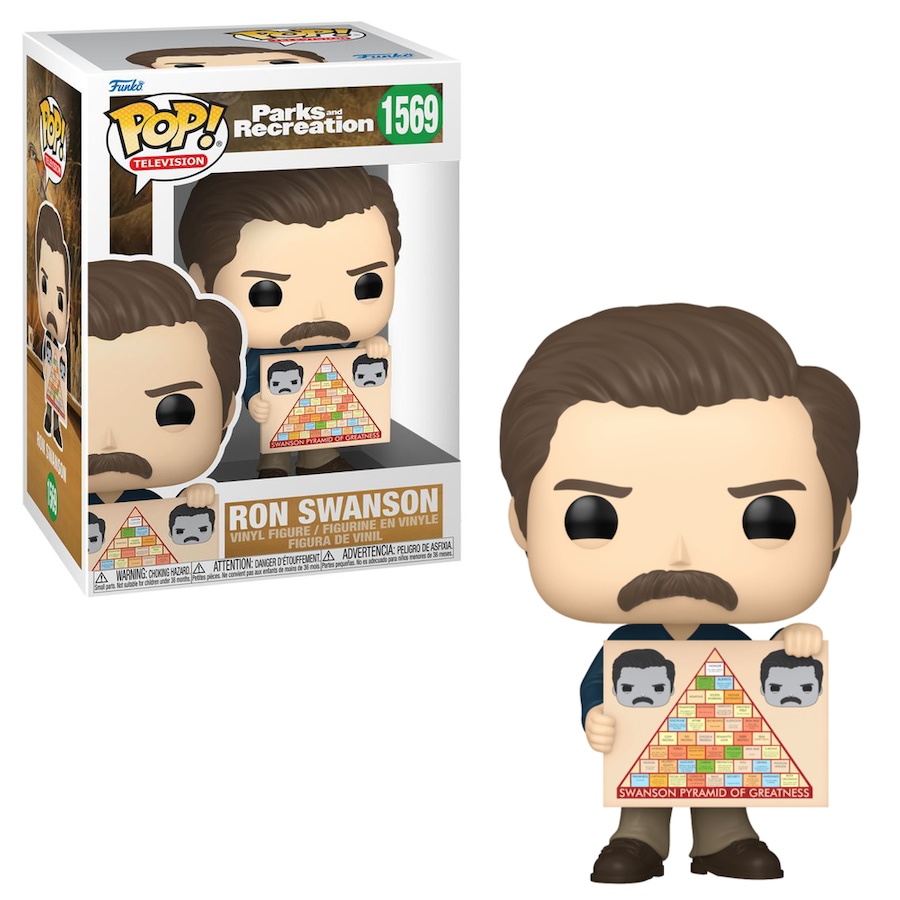 Parks and Recreations 15th Anniversary Ron Swanson Funko POP! Vinyl