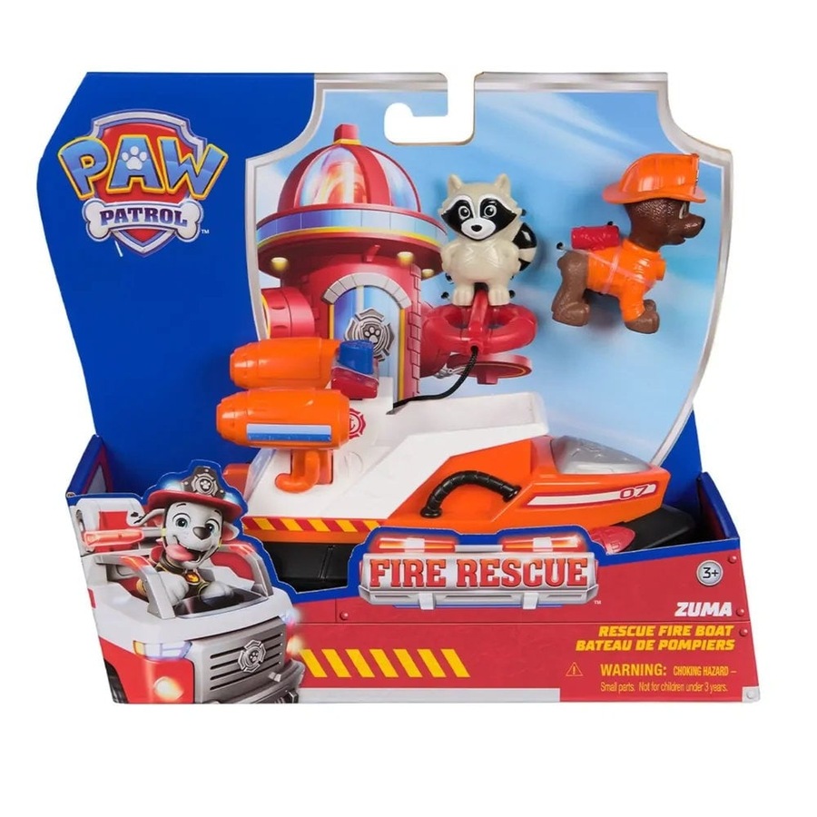 Paw Patrol Fire Rescue: Zuma Rescue Fire Boat