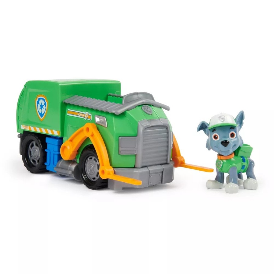 Paw Patrol Rocky Sustainable Recycle Truck Vehicle
