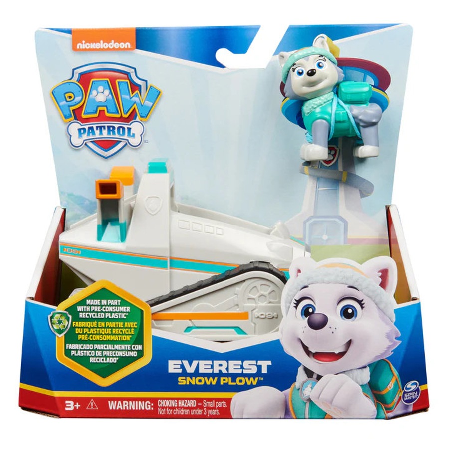 Paw Patrol Sustainable Basic Vehicle Everest Snow Plow