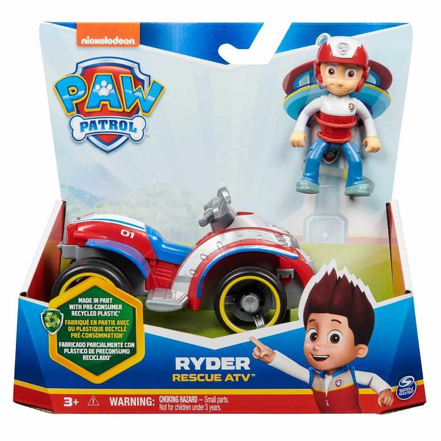 Paw Patrol Sustainable Basic Vehicle Ryder Rescue ATV