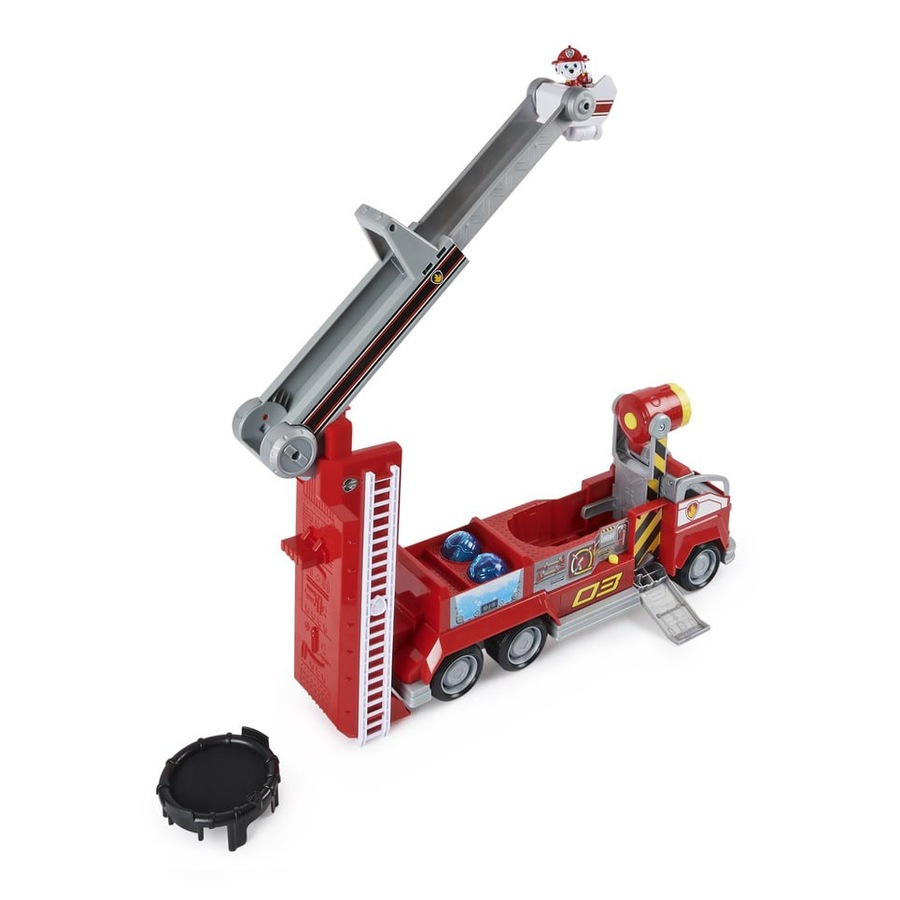 Paw Patrol The Movie Marshall Transforming City Firetruck