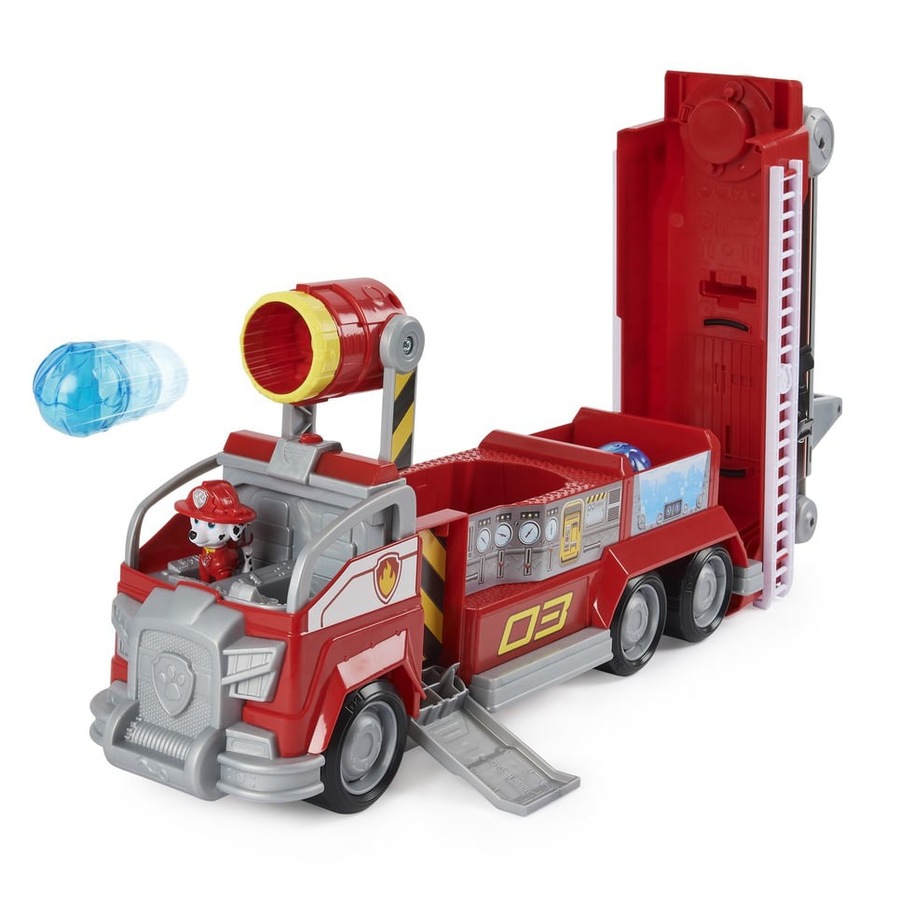 Paw Patrol The Movie Marshall Transforming City Firetruck
