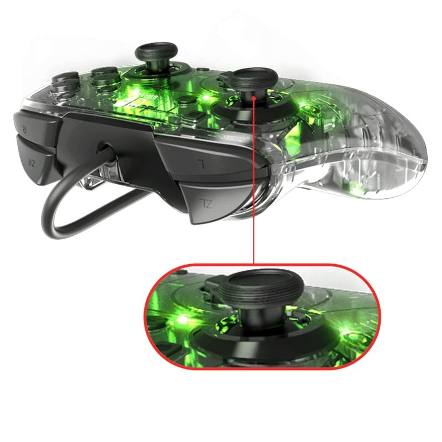 PDP Afterglow Deluxe+ Audio Wired Controller for Nintendo Switch