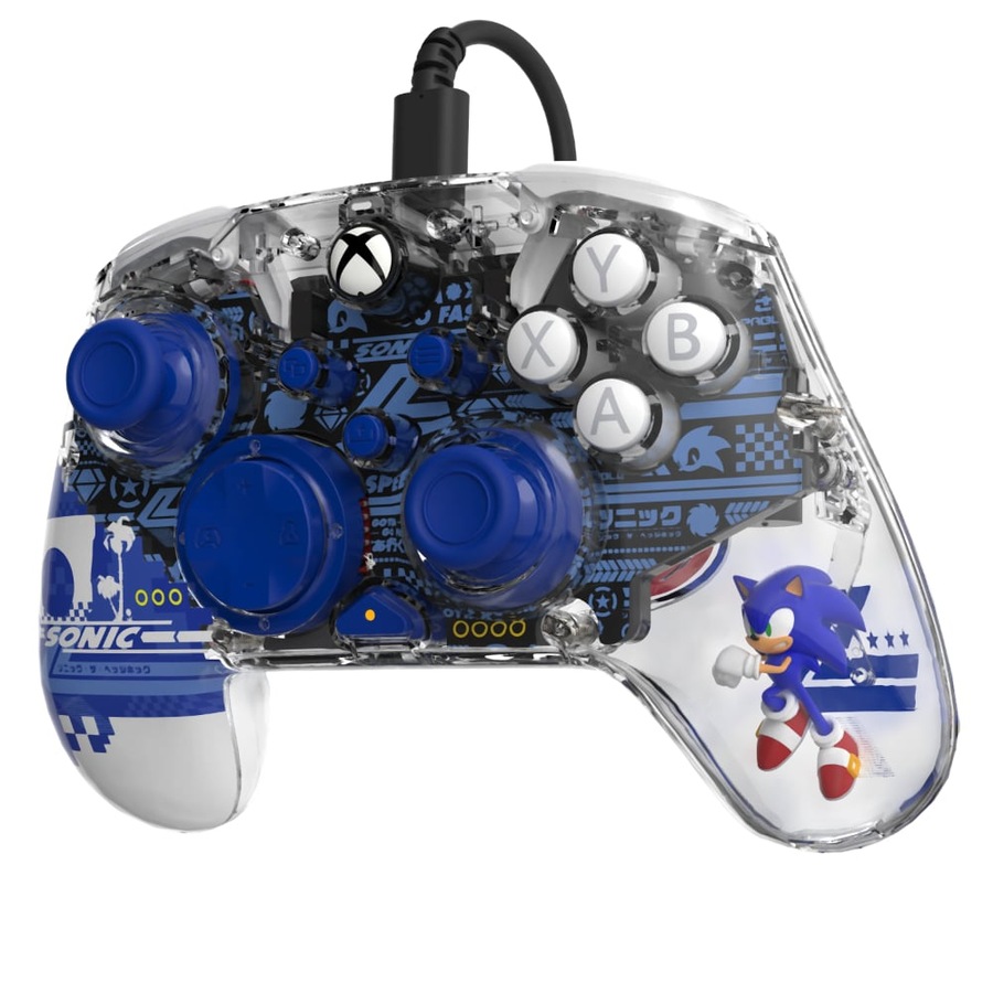 PDP Realmz Sonic the Hedgehog Sonic Speed Wired Controller for Xbox Series X and PC