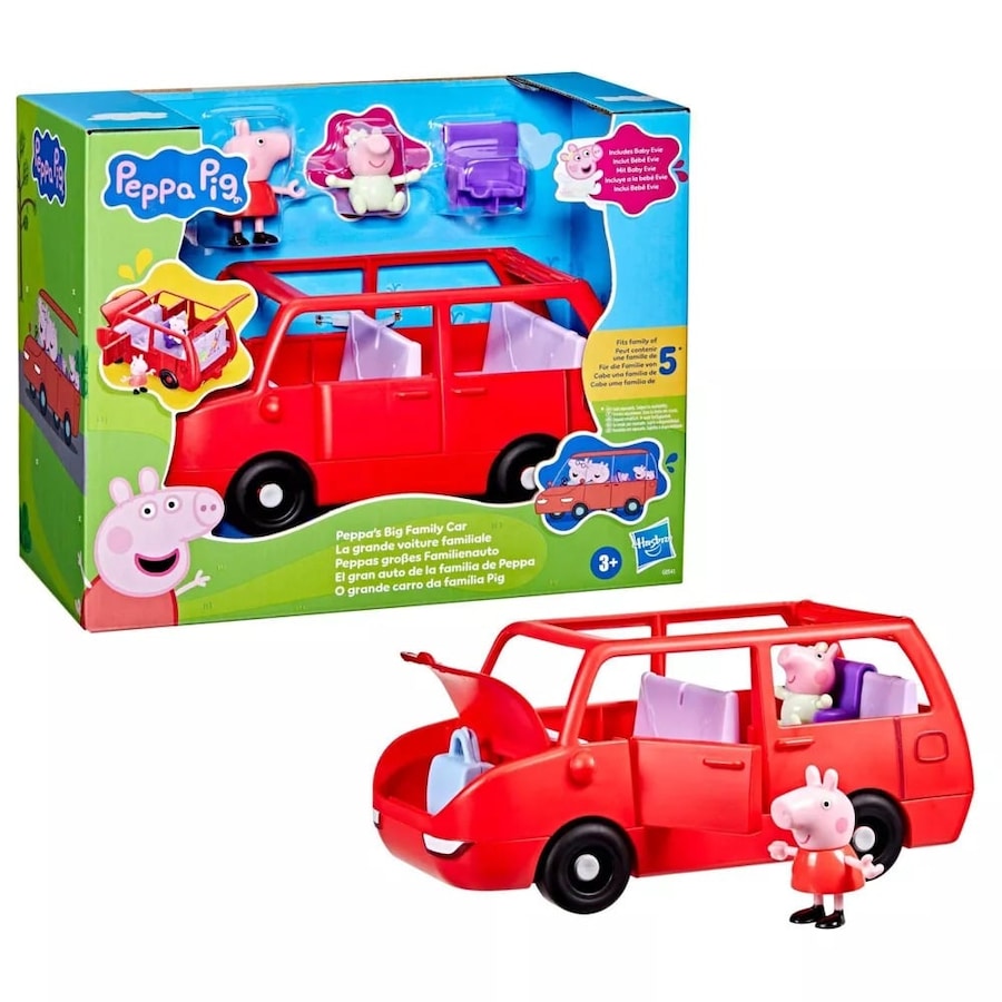 Peppa Pig Peppa's Big Family Car Playset