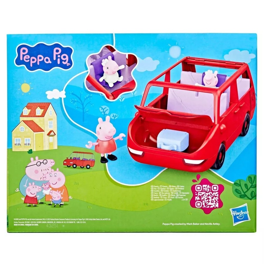 Peppa Pig Peppa's Big Family Car Playset