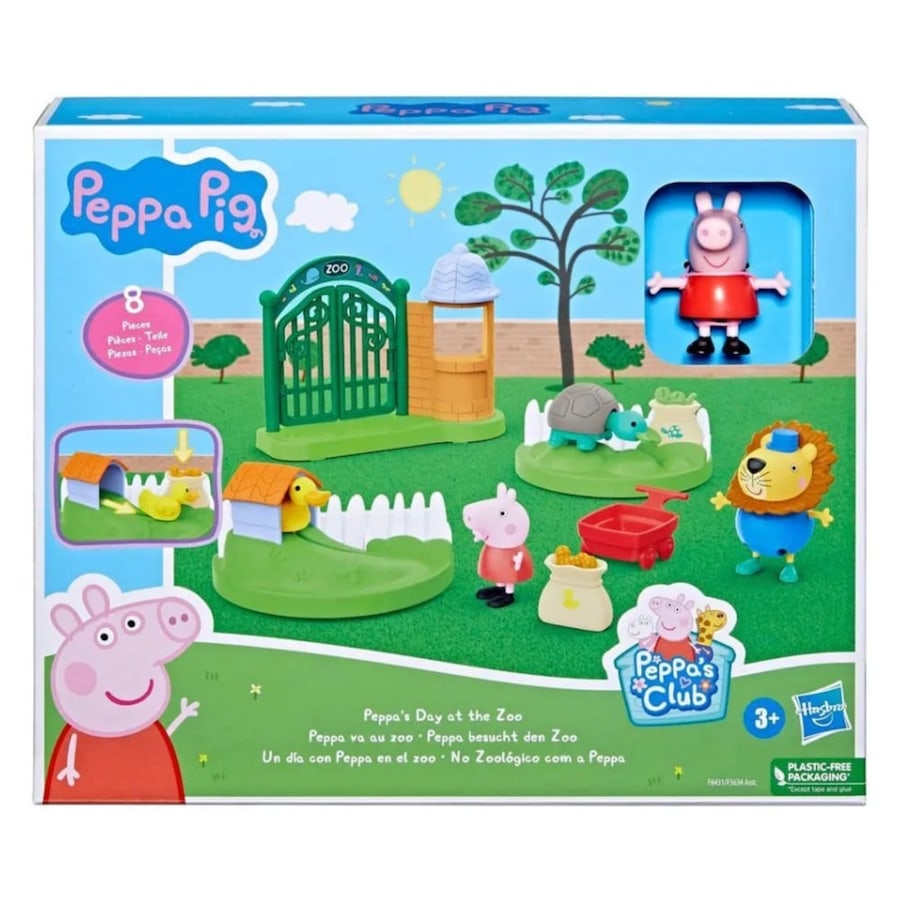 Peppa Pig Peppa's Day at the Zoo Playset