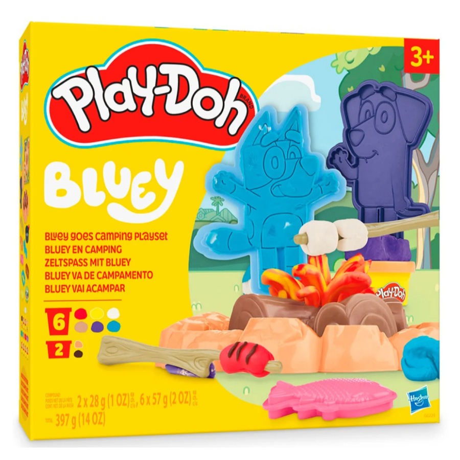 Buy Play-Doh Bluey Goes Camping - Everyday Rewards Shop