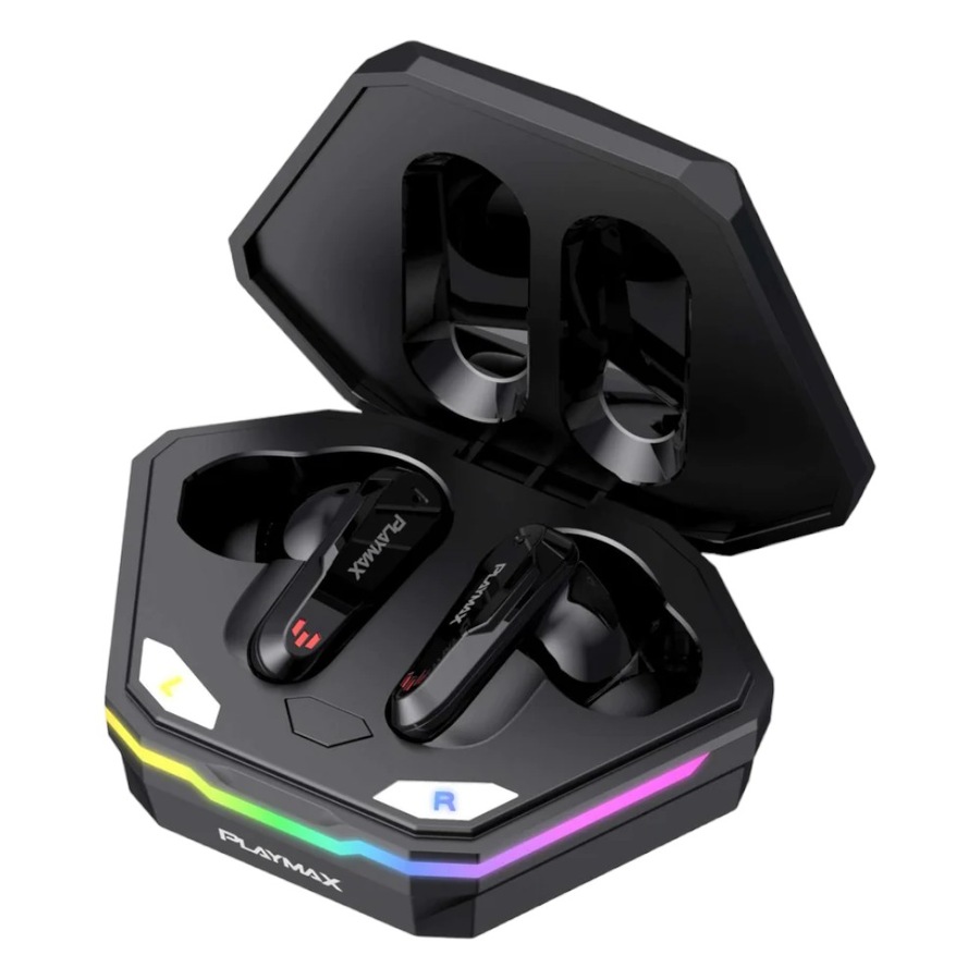 Playmax True Wireless RGB Gaming Earbuds (Hex)