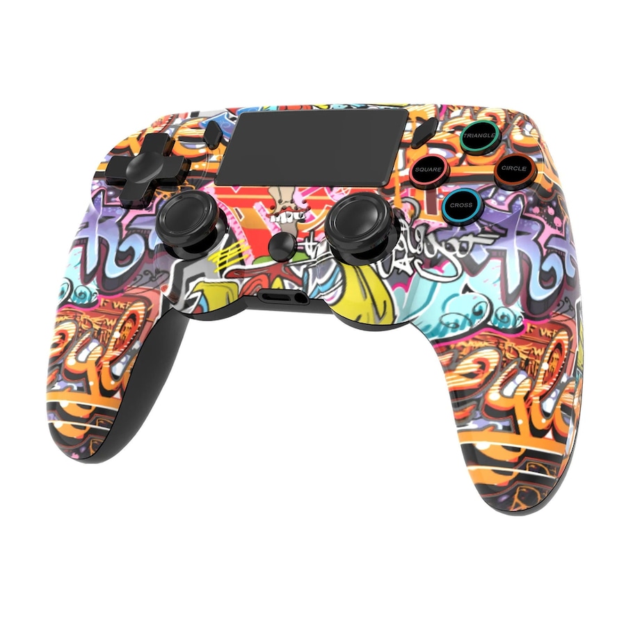 Playmax Wireless Controller for PS4 and PC (Graffiti)