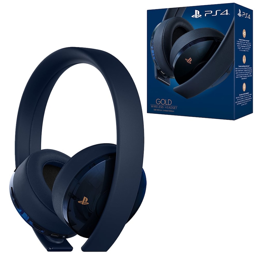 PlayStation 4 Gold Wireless 500 Million Limited Edition Headset