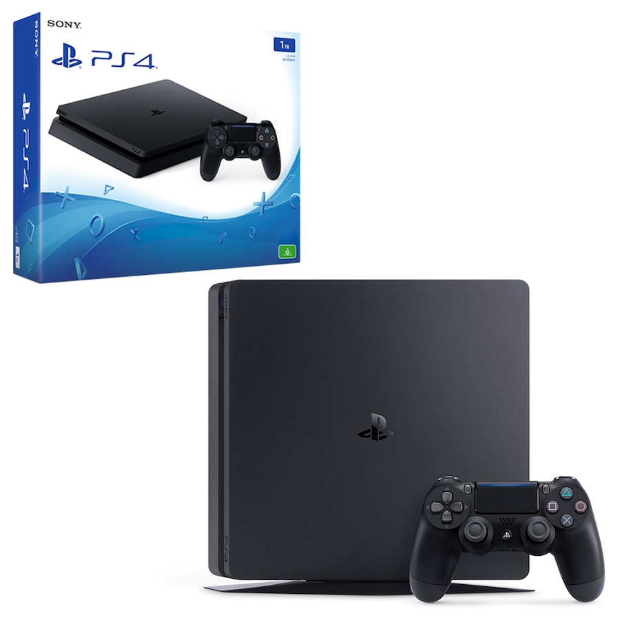 PlayStation 4 Slim 1TB Black Console