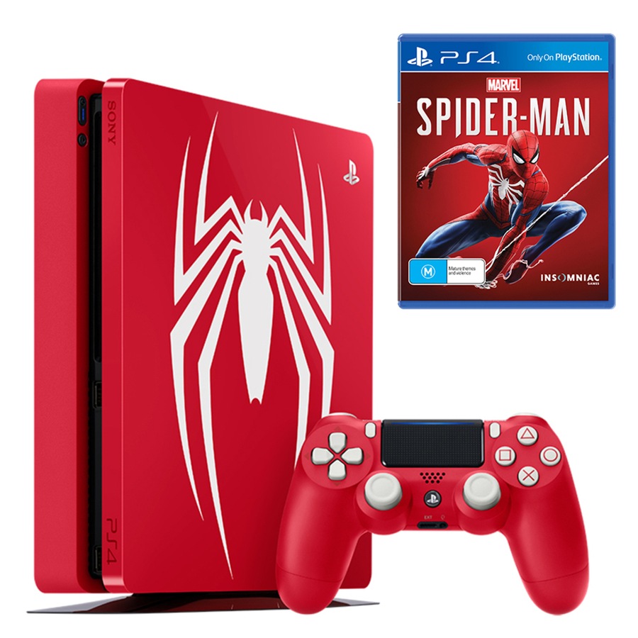 PlayStation 4 Slim 1TB Spider-Man Limited Edition Console Bundle