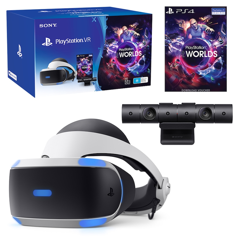 PlayStation VR with Camera and VR Worlds Bundle