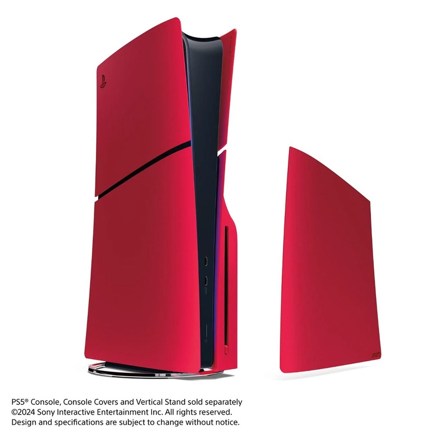 PlayStation 5 Console Covers (Slim) (Volcanic Red)