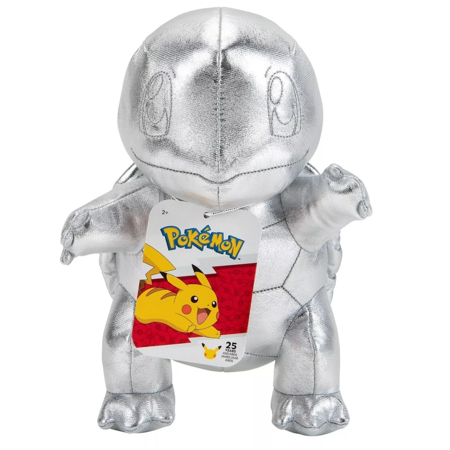 Pokemon 25th Celebration Silver Squirtle Plush