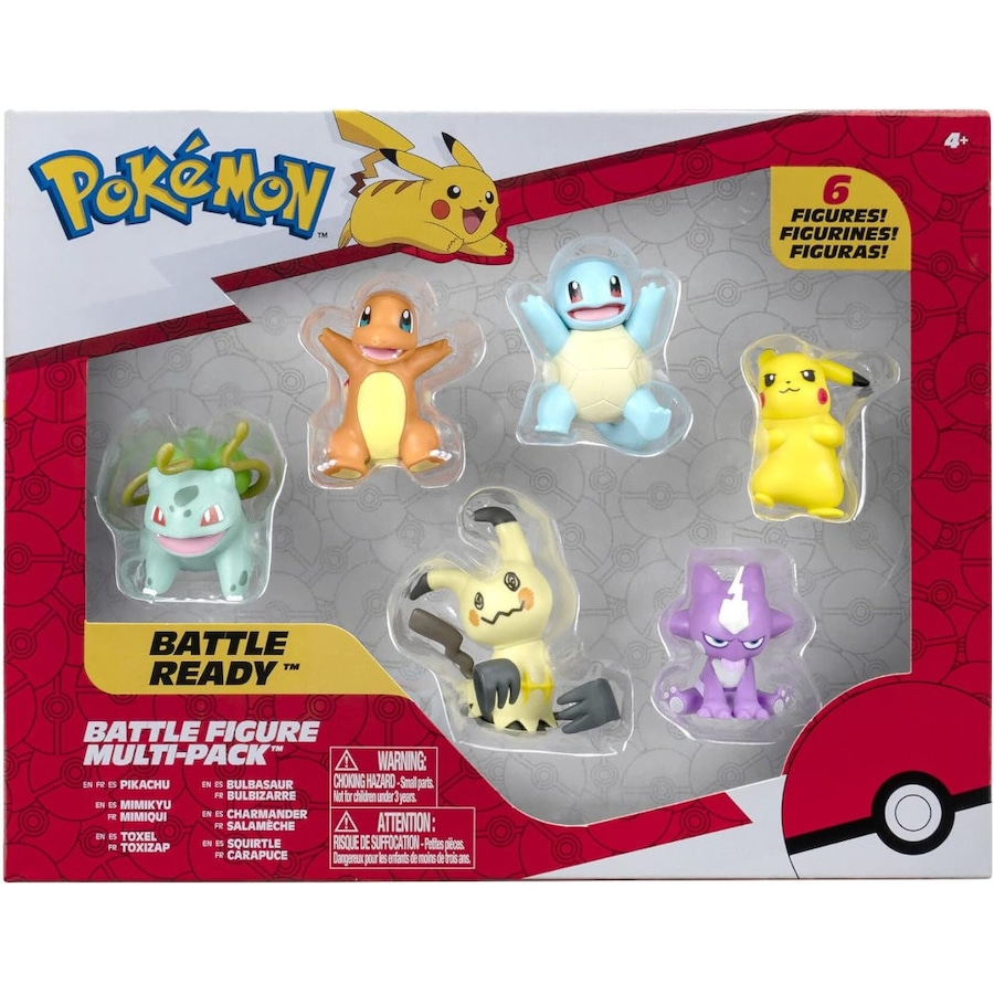 Pokemon Battle Figure Multi 6 Pack