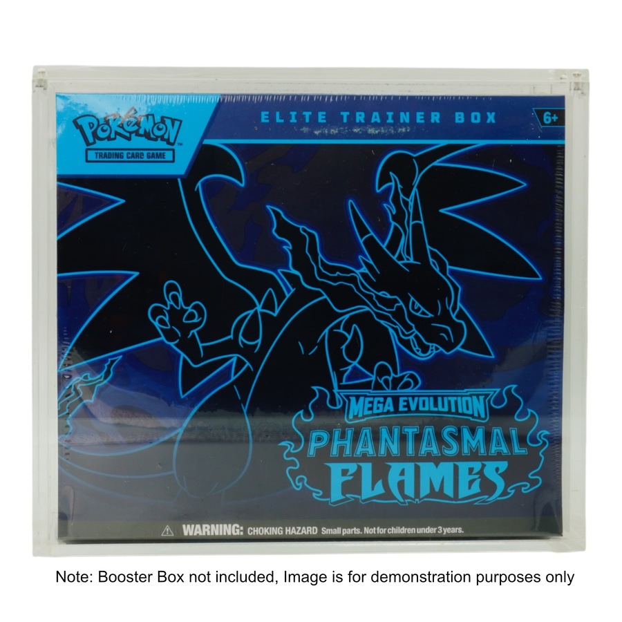 Pokemon Elite Trainer Box Acrylic Case 2 Pack