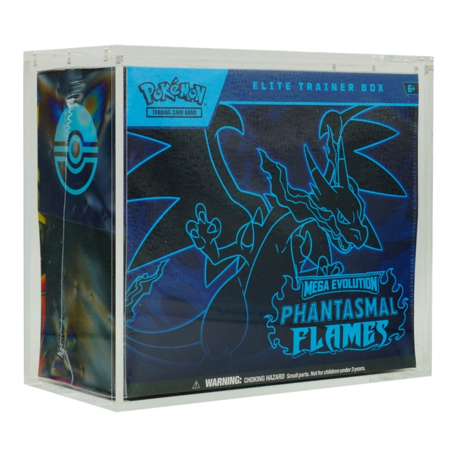 Pokemon Elite Trainer Box Acrylic Case 2 Pack
