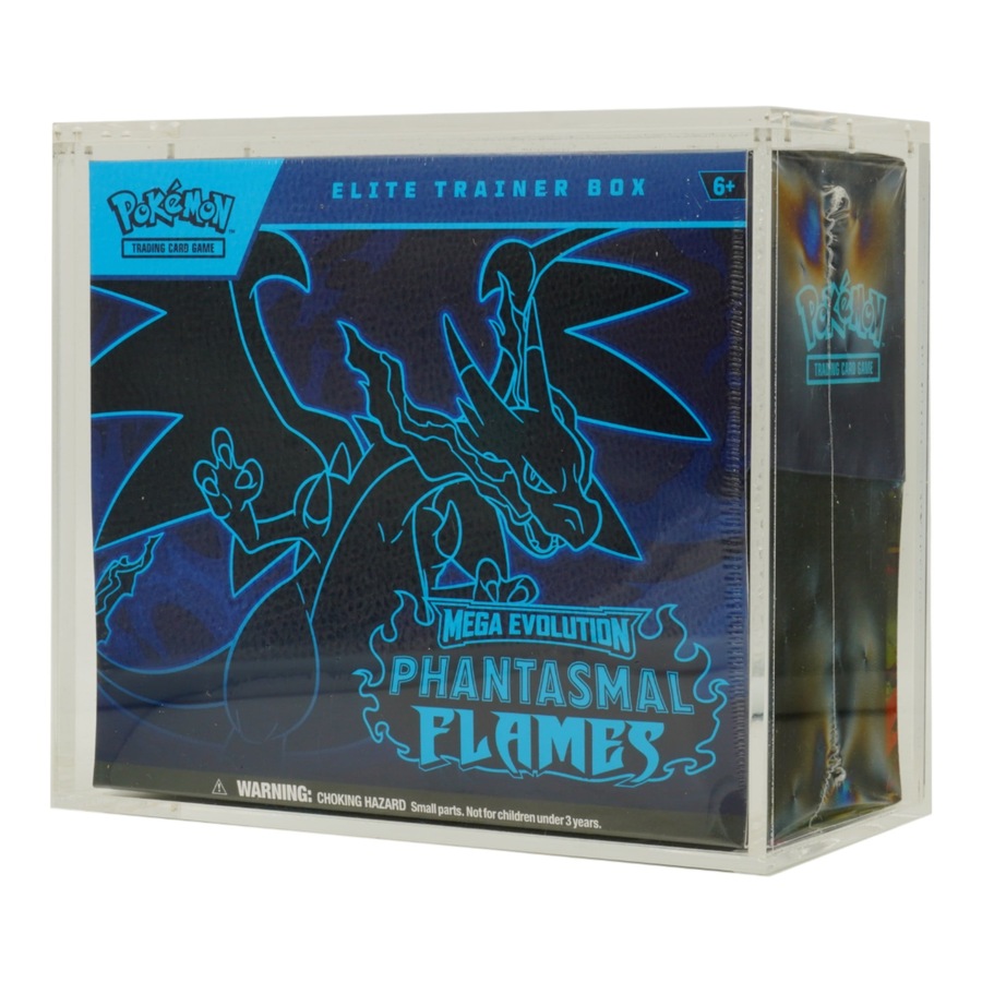Pokemon Elite Trainer Box Acrylic Case 2 Pack