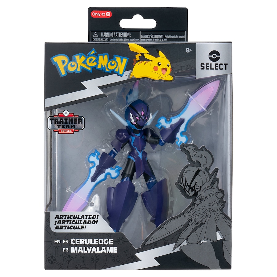 Pokemon Select Trainer Team Series Ceruledge Super Articulated 6 Inch Figure