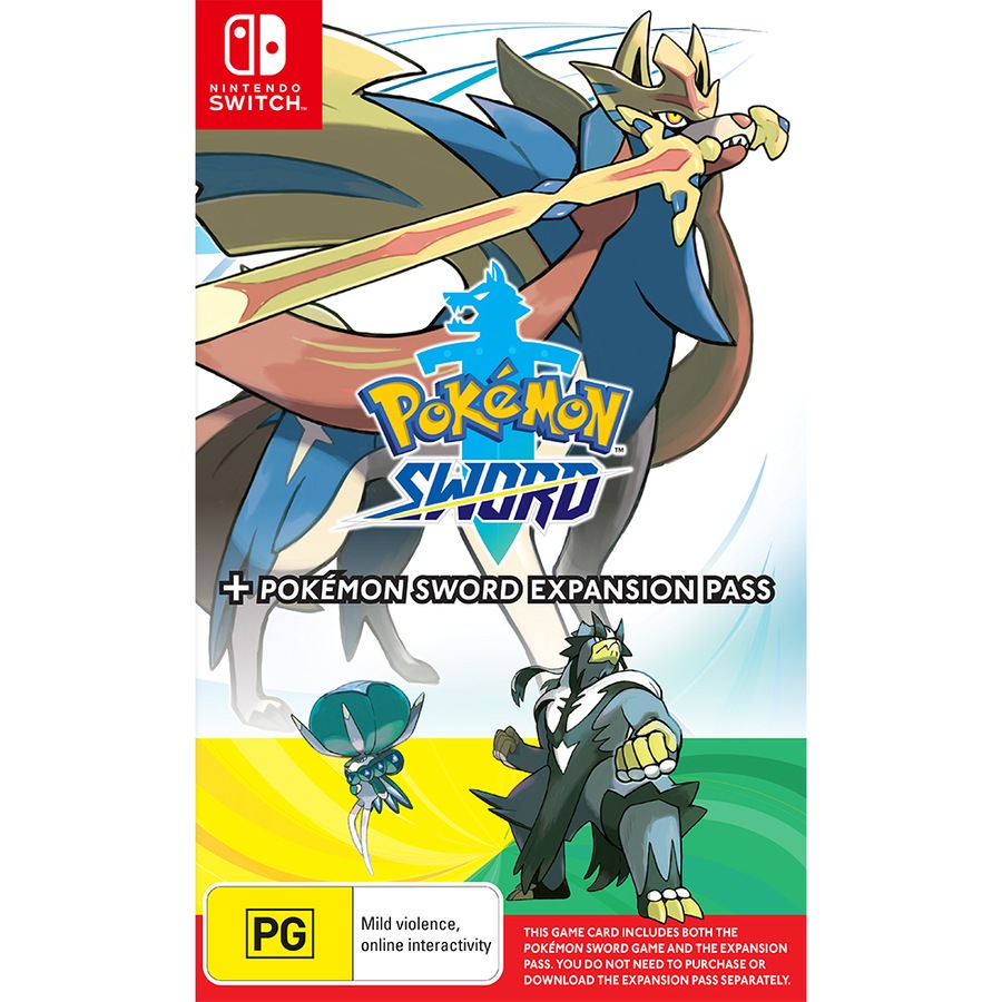 Buy Pokemon Sword + Pokemon Sword Expansion Pass (Switch) - Everyday ...