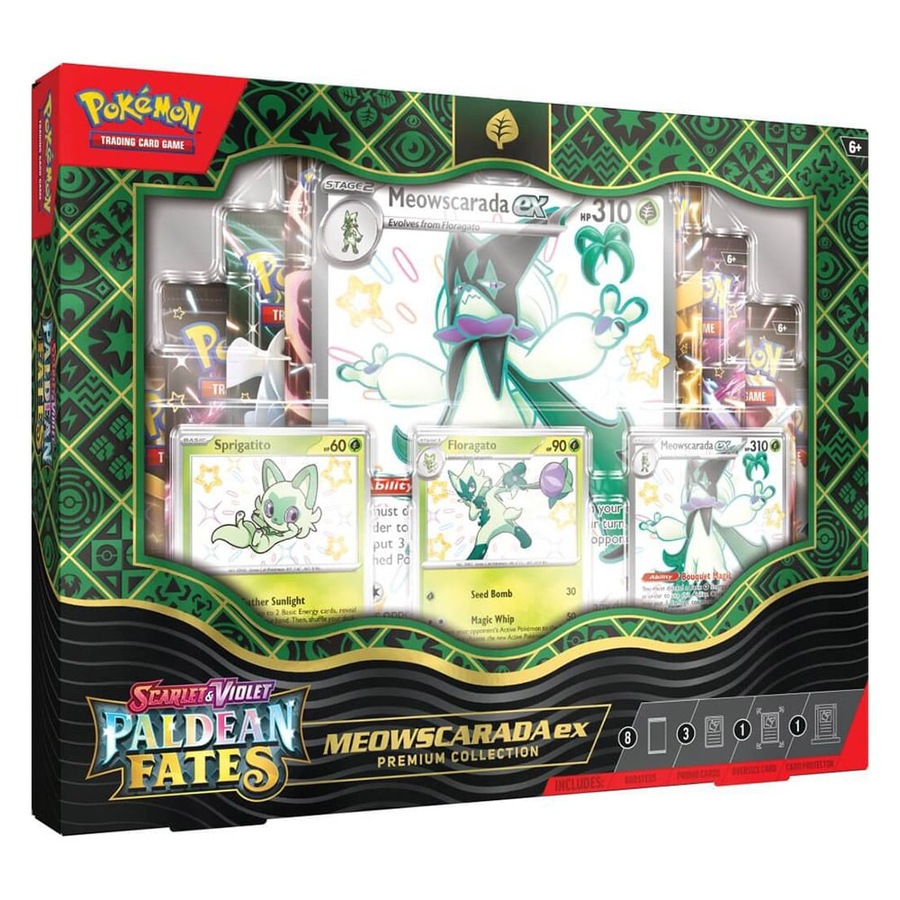 Pokemon TCG: Scarlet and Violet Paldean Fates Premium Collection (Meowscarada EX)