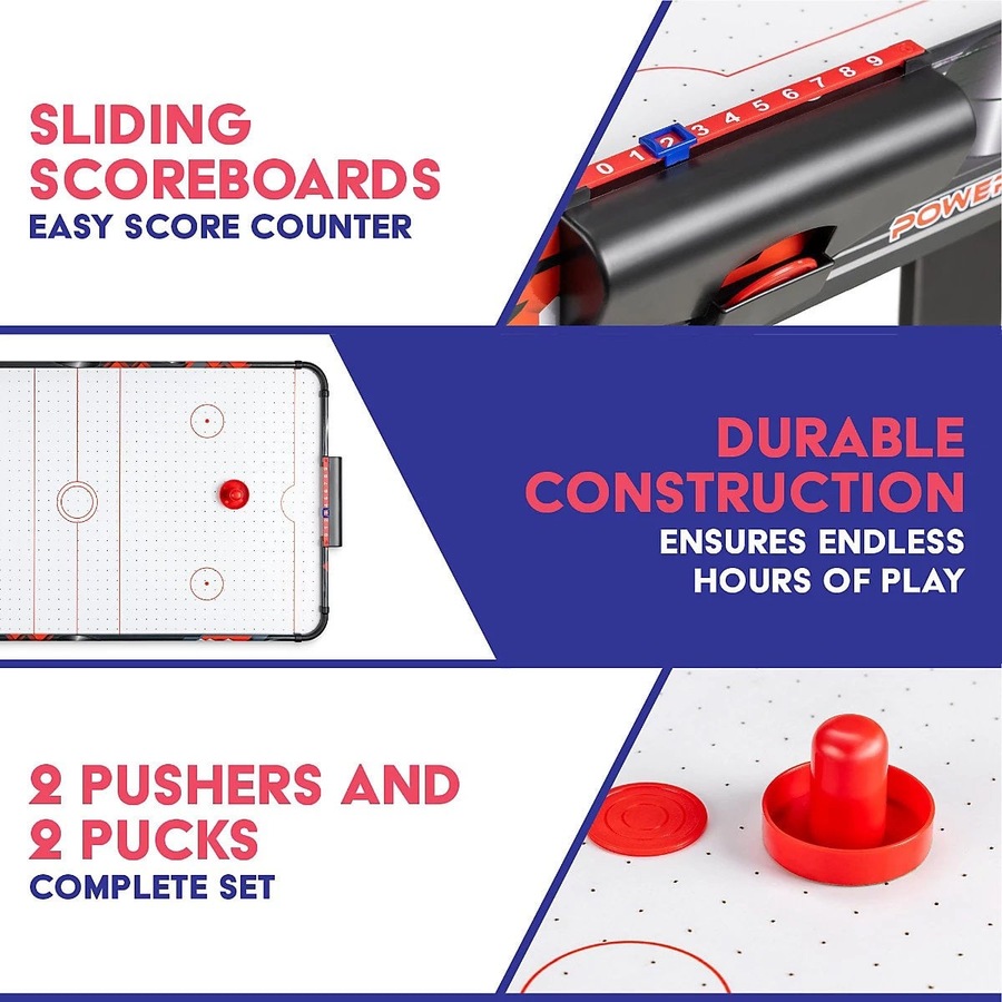 Power Play 3ft Air Hockey Table