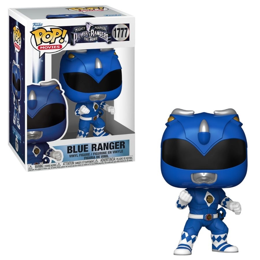 Buy Power Rangers 1995 Blue Ranger Funko POP! Vinyl - Everyday Rewards Shop