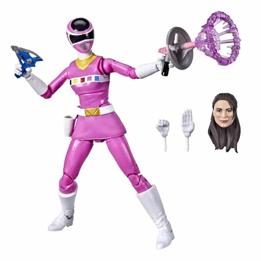 Buy Power Rangers In Space Pink Ranger Lightning Collection 6 Inch ...