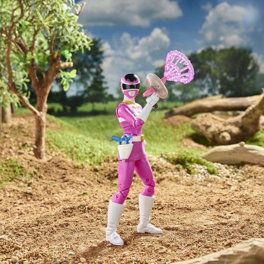 Buy Power Rangers In Space Pink Ranger Lightning Collection 6 Inch ...
