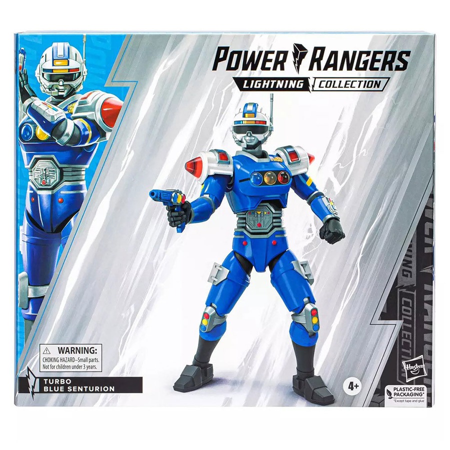 Buy Power Rangers Lightning Collection Turbo Blue Senturion - Everyday ...