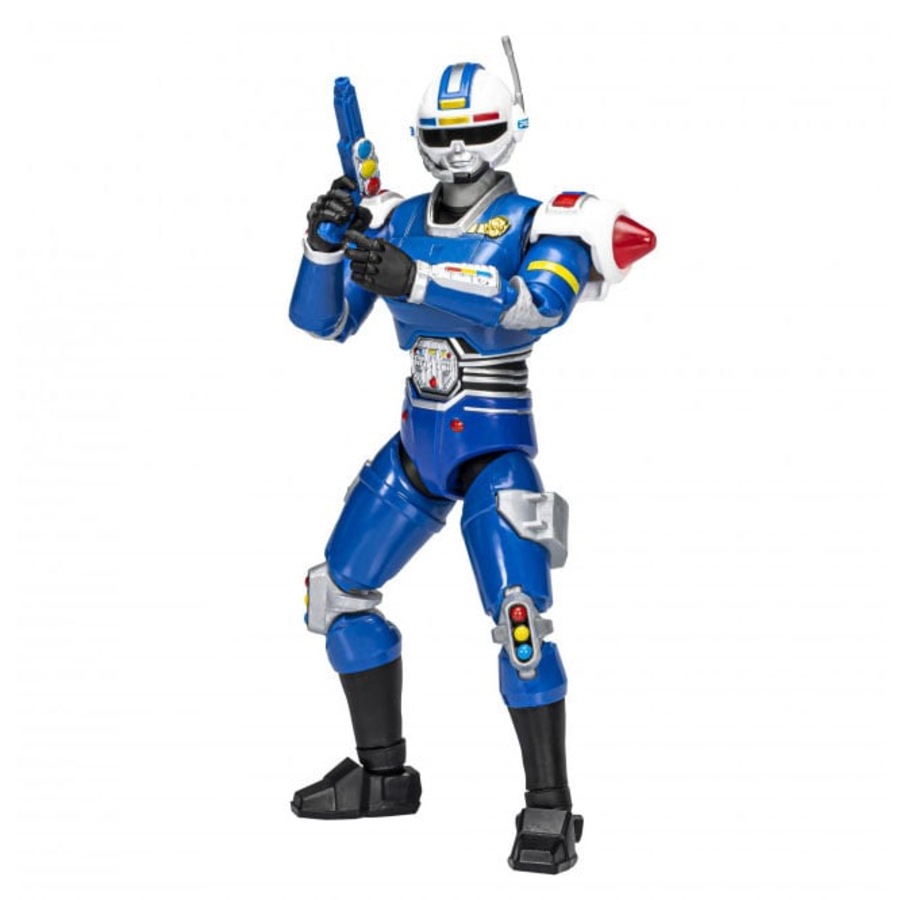 Buy Power Rangers Lightning Collection Turbo Blue Senturion - Everyday ...