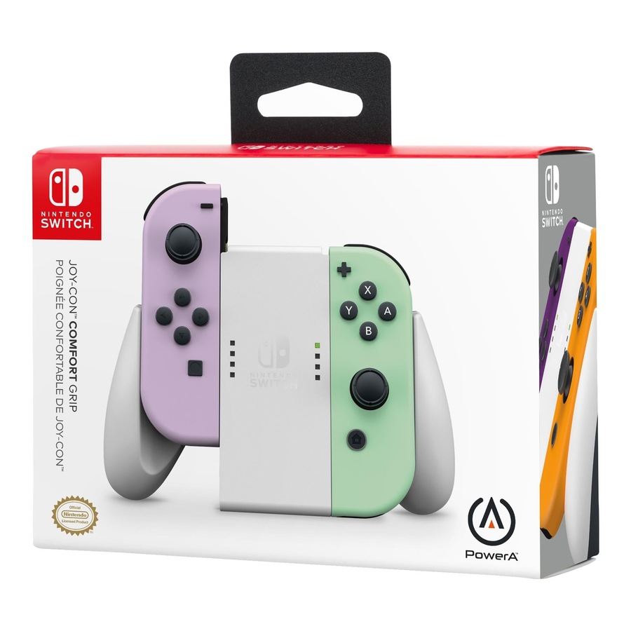 PowerA Joy-Con Comfort Grip for Nintendo Switch (White)