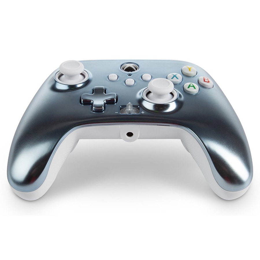 PowerA Metallic Ice Enhanced Wired Controller for Xbox Series X-S, Xbox One and PC