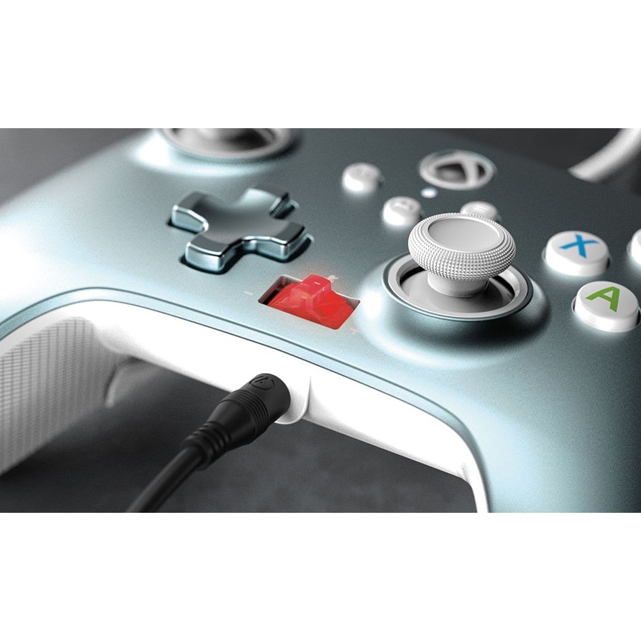 PowerA Metallic Ice Enhanced Wired Controller for Xbox Series X-S, Xbox One and PC