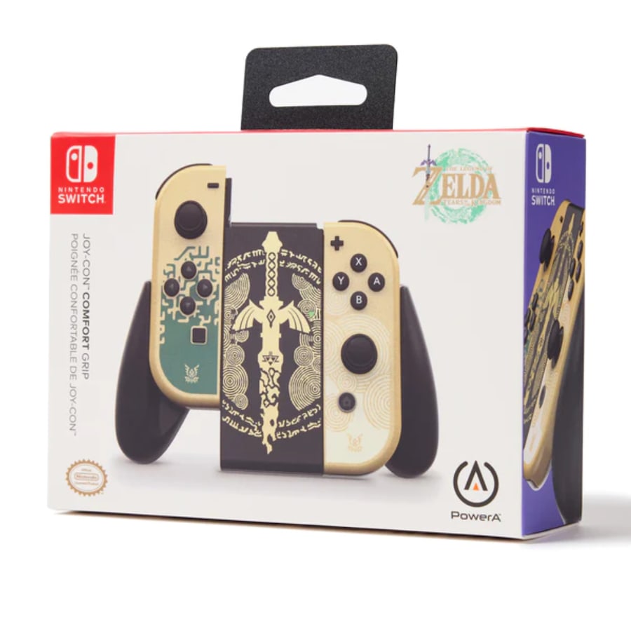 PowerA Nintendo Switch Decayed Master Sword Joy Con Comfort Grip