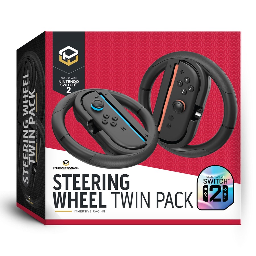 Buy Powerwave Steering Wheel Twin Pack for Nintendo Switch 2 - Everyday ...