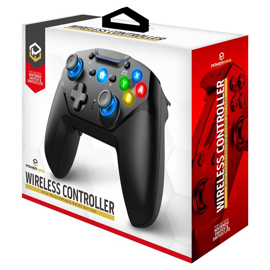 Buy Powerwave Switch Wireless Controller (Black) - Everyday Rewards Shop