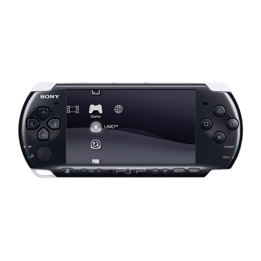 PSP-3000 PlayStation Portable Console (Piano Black)