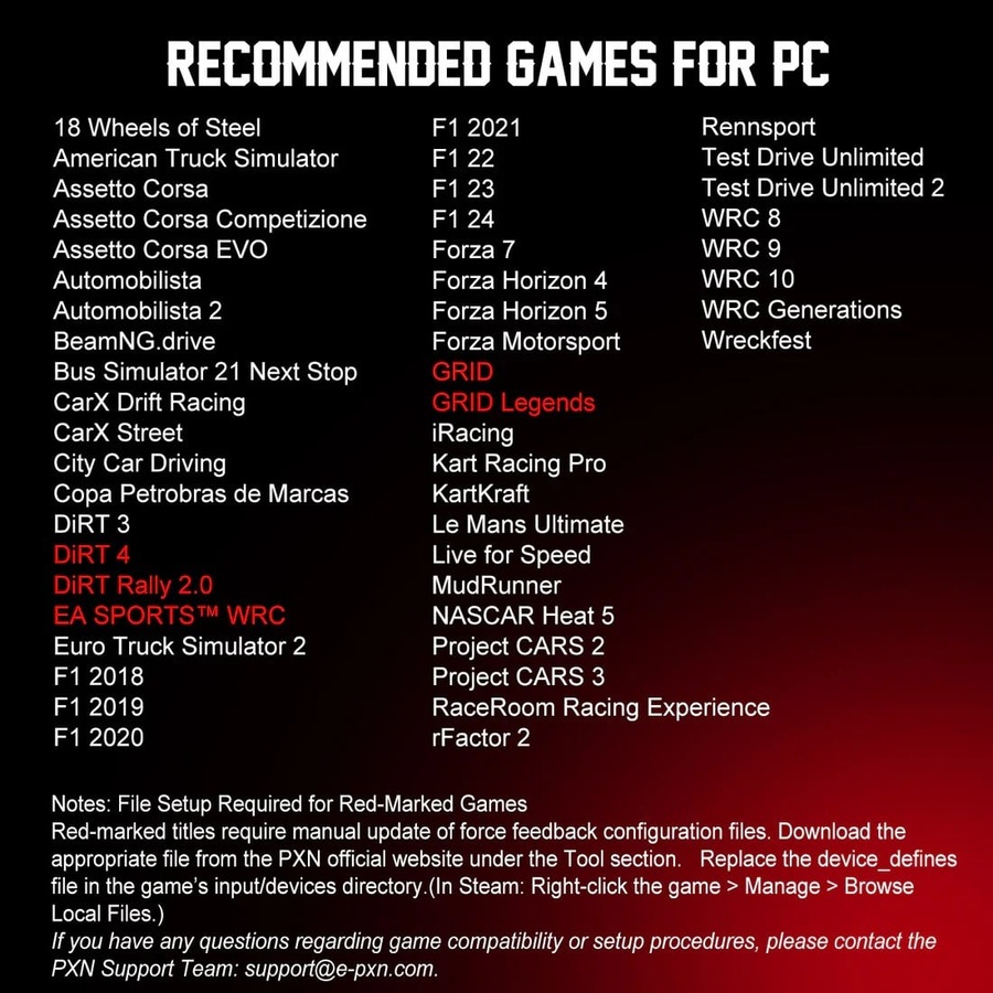 PXN W CS R2 Steering Wheel