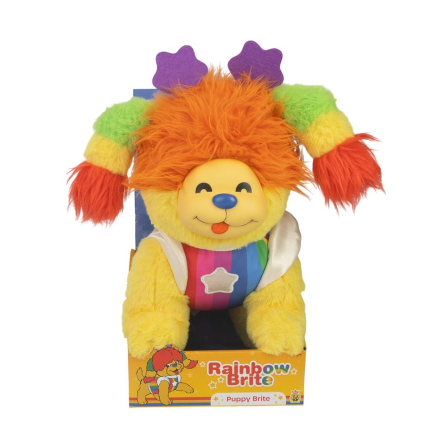 Rainbow Brite Puppy Brite 10 inch Plush