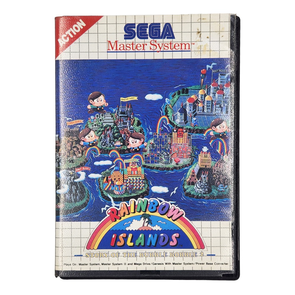 Fiche du jeu Bubble Bobble sur Sega Master System - Le Musee des Jeux Video