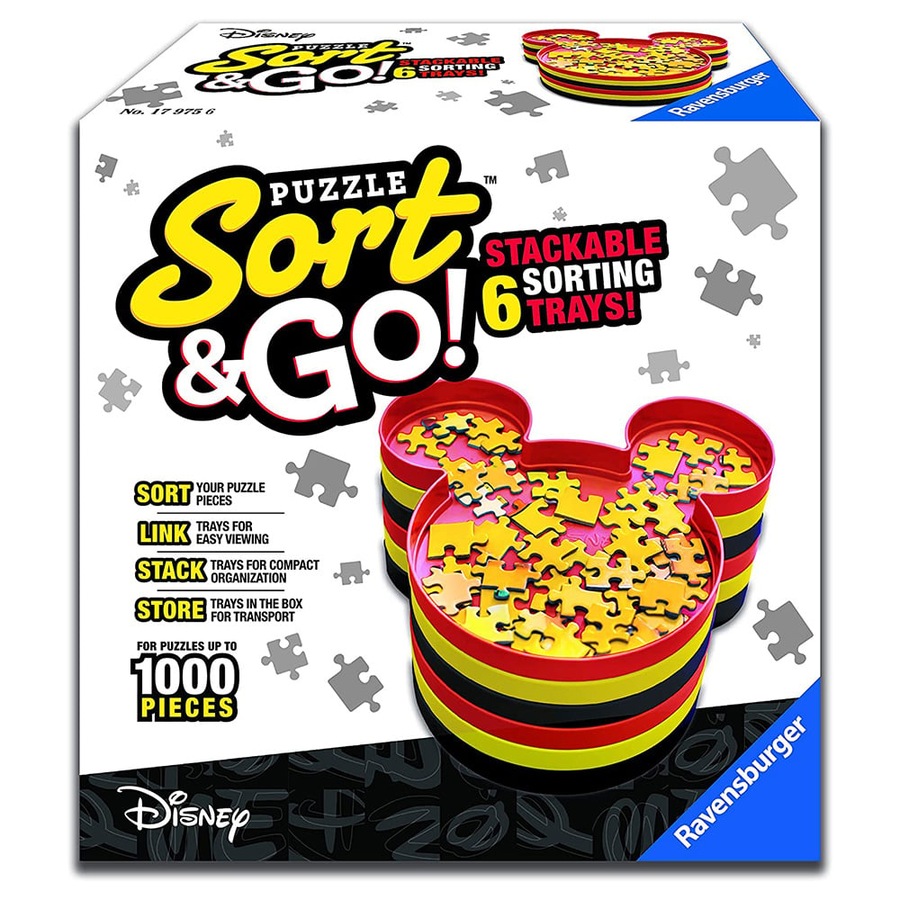 Ravensburger Disney's Mickey's Sort and Go Puzzle Sorter