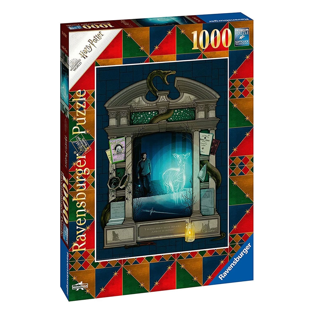 New York Puzzle Company - Harry Potter Deathly Hallows - 1000 Piece Jigsaw Puzzle For Adults By Mary GrandPré