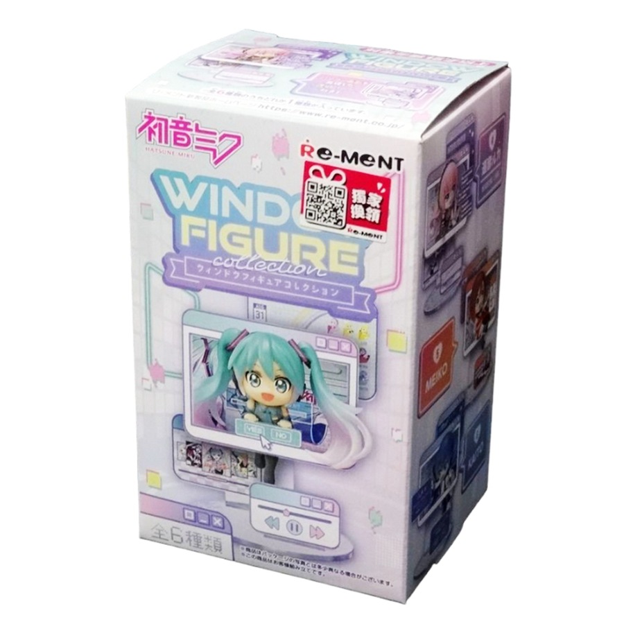 Buy Re-Ment Hatsune Miku Window Figure Collection Mini Figure Blind Box ...