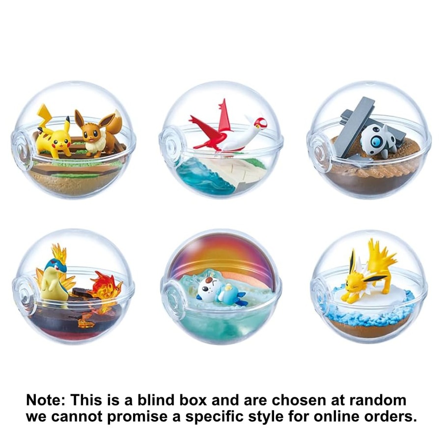 Re-Ment Pokemon Terrarium Collection Volume 13 Mini Figure Blind Box